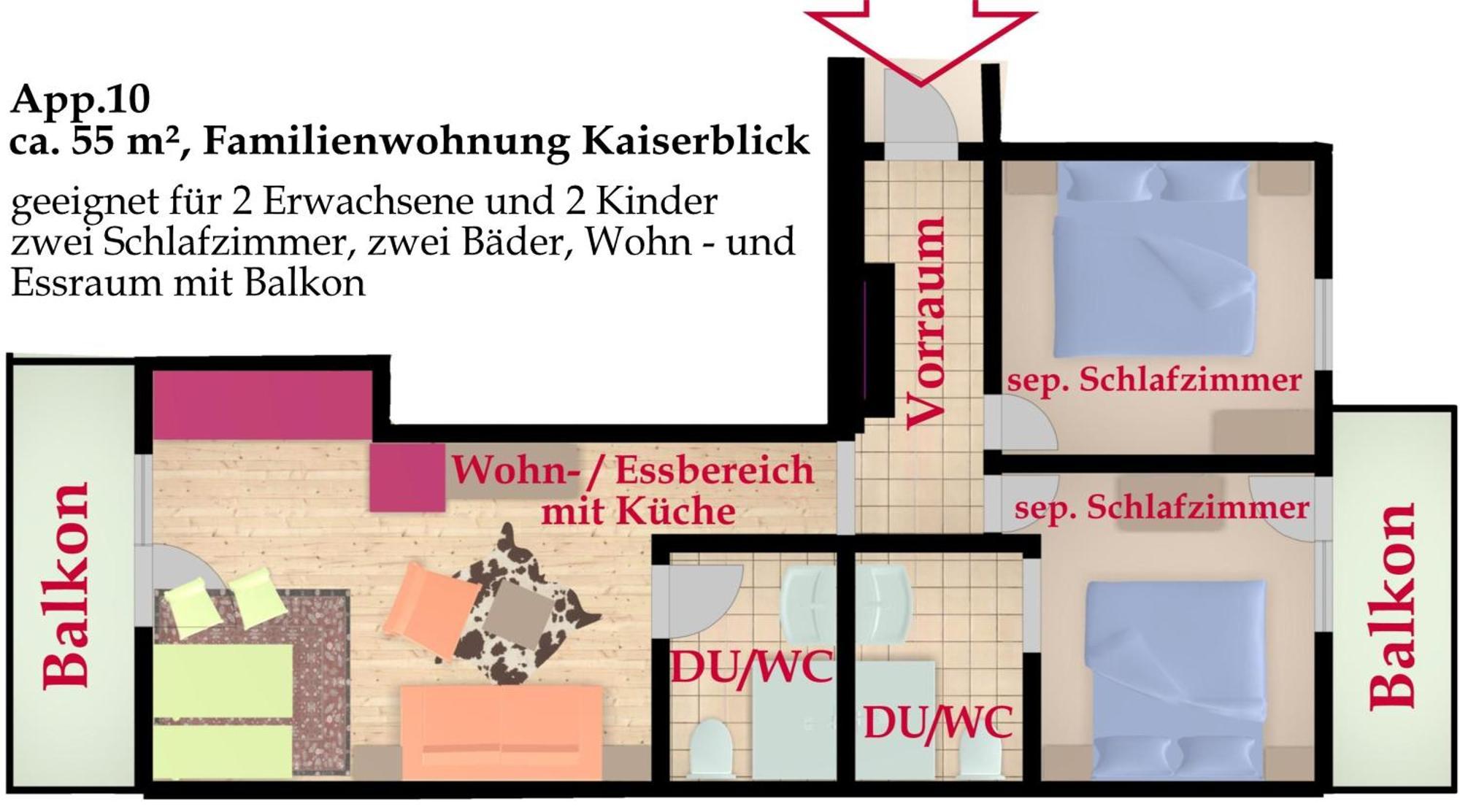 KAISERapart ELLMAU Zentrum Exterior foto